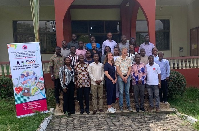 Some participants at the workshop