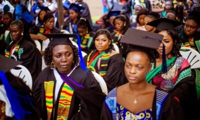 • A cross section of the graduands