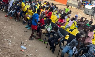 • A section of the children at the gathering