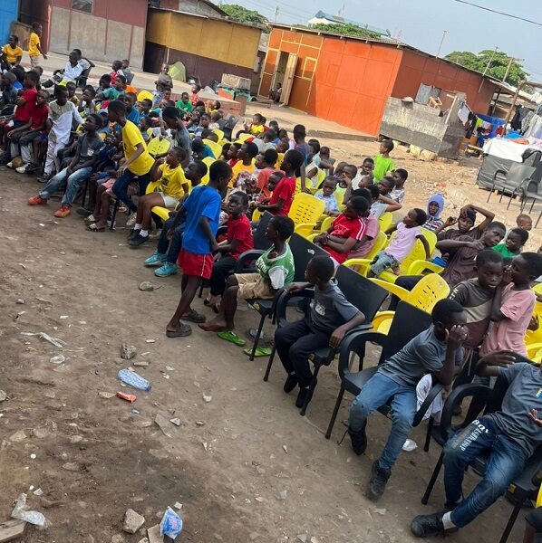 • A section of the children at the gathering