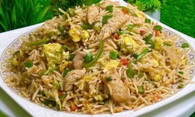 • Delicious chicken fried rice