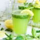 Fresh mint lemonade