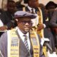 • Prof, Amevi Acakpovi delivering his address