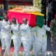 The last remains of the late Nana Konadu Agyemang Rawlings