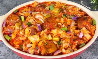 Delicious cababge stew