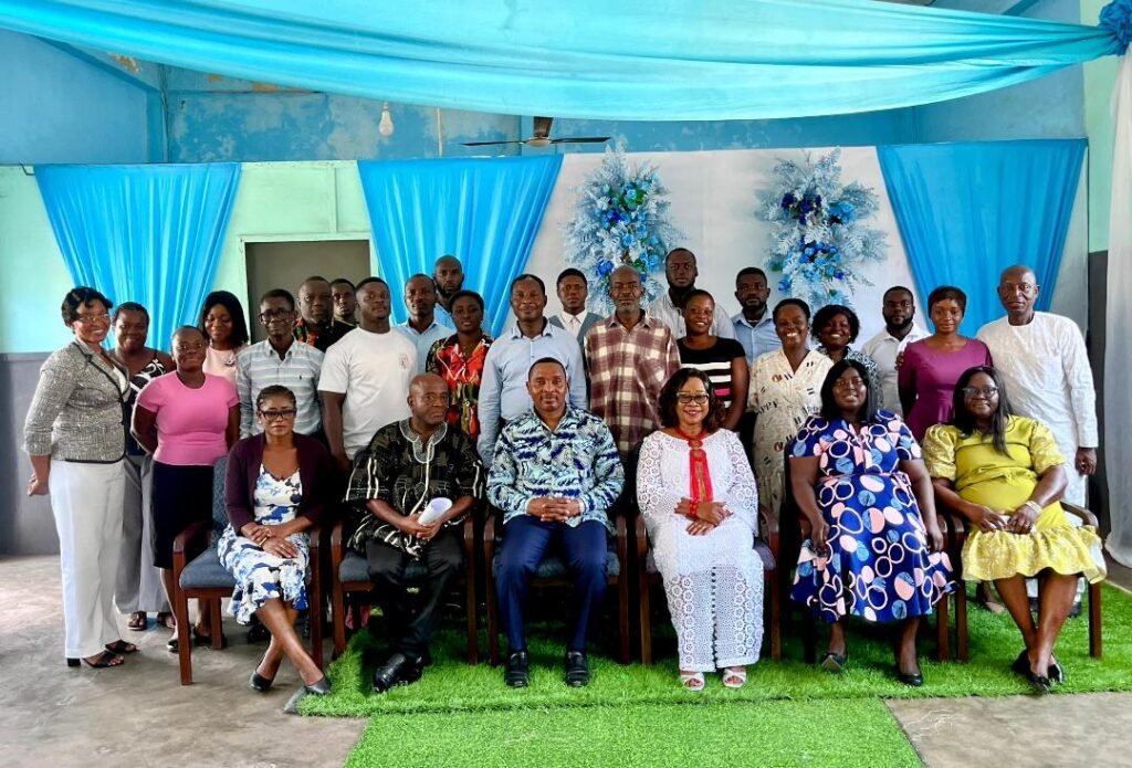 Mrs Charity Binka (seated third from right)
