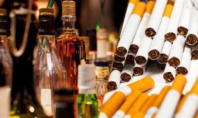 Some alcoholic and tobacco products