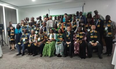 Dr Ayensu-Danquah (middle) in a group picture with other dignitaries and participants at the workshop
