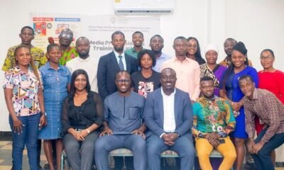 • Dr Charles Apprey (Seated third from left) with other participants