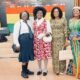 A pose by some of the women in their colonial, old school and free-style African fits