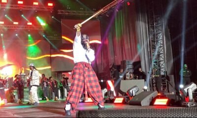 Dancehall king in his elements