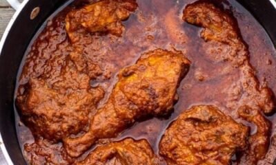 Dawadawa chicken stew