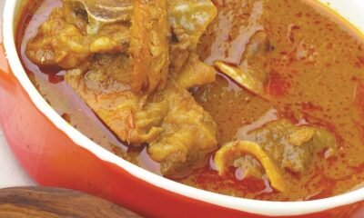 Delicious palm nut soup