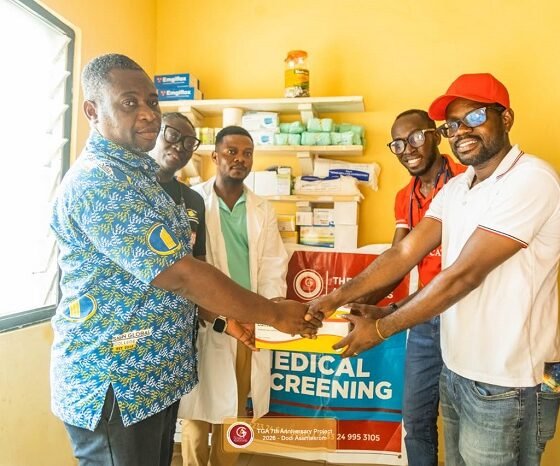 Presentation of drugs to the Dodi Asantekrom CHPS compound