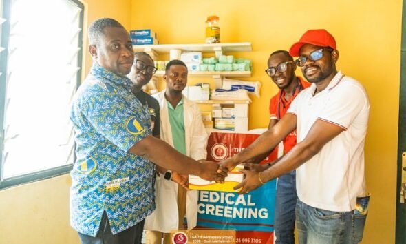 Presentation of drugs to the Dodi Asantekrom CHPS compound