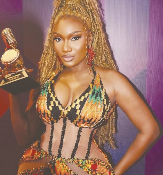 The songstress, Wendy Shay