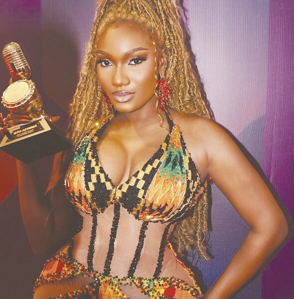 The songstress, Wendy Shay