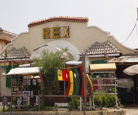 Front view of Rex Cinema