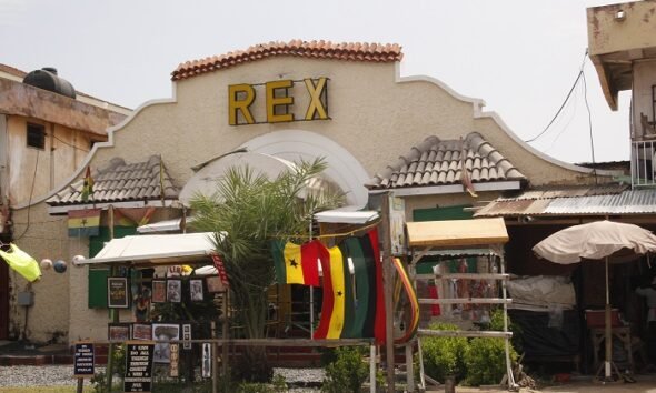 Front view of Rex Cinema