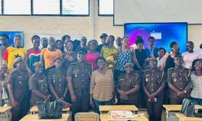 Speakers and participants in a group picture
