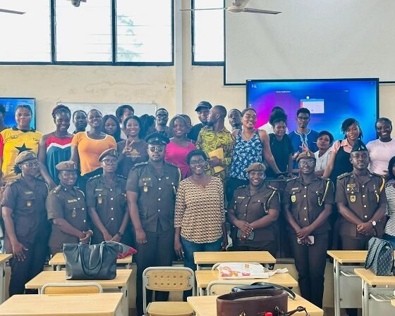 Speakers and participants in a group picture