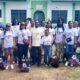 Mrs Ayivor (Middle) in a group picture with her team members