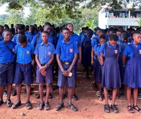 Some of the BECE candidates