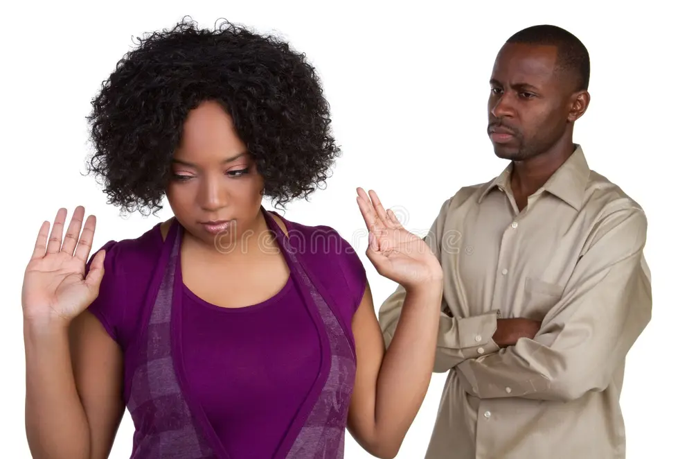 couple arguing
