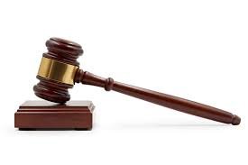 A gavel