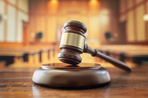 A gavel