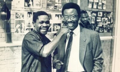 Ambassador Quarcoo with Azumah Nelson
