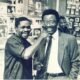 Ambassador Quarcoo with Azumah Nelson
