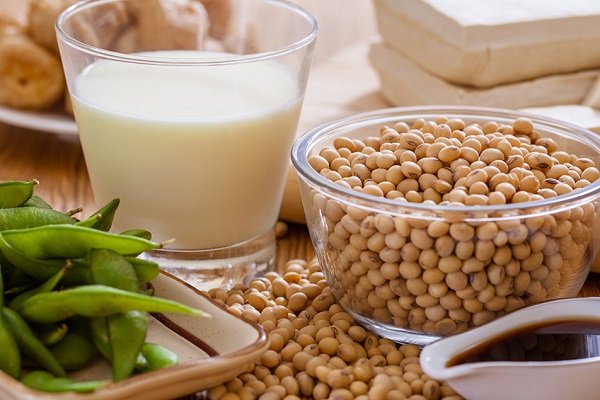 Homemade soya milk