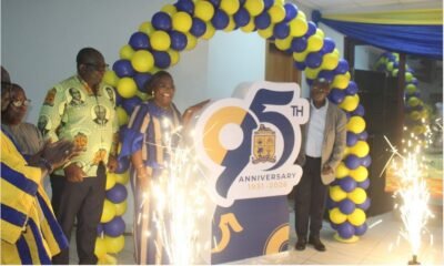 • Nana Oye is joined by other officials to unveil the 95th anniversary logo