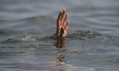 A child drowning