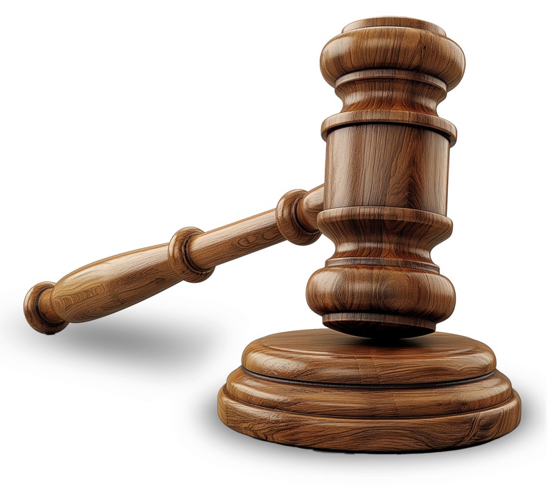A gavel