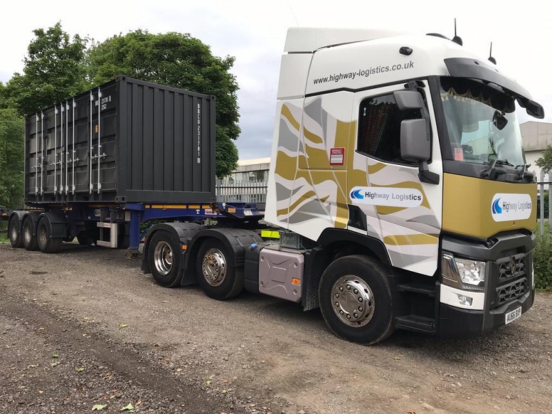 A haulage vehicle