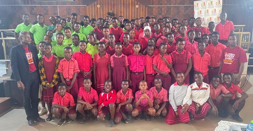 A section of the school children