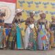 Children from Trinity Royal dancing the dipo dance