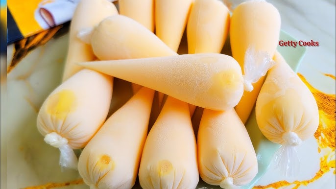 Creamy custard ice cream