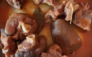 Goat light soup