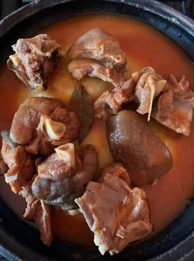 Goat light soup