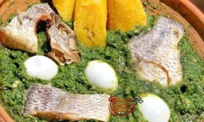 A Ghanaian local dish