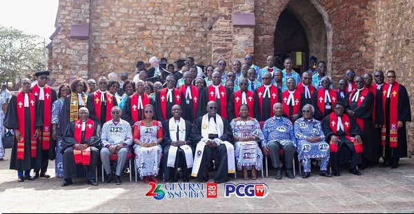 A group picture of pastors of Presbyterian Church