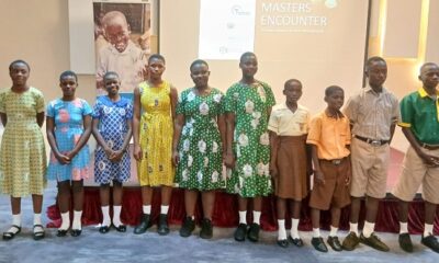 A section of the school children that took part in the northern sector edition