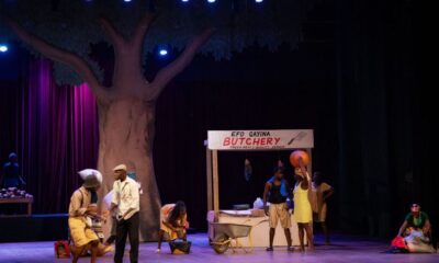 Cast of Gayina performing
