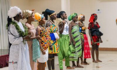 Miss Tourism queens displaying thier culture