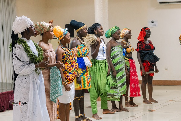 Miss Tourism queens displaying thier culture
