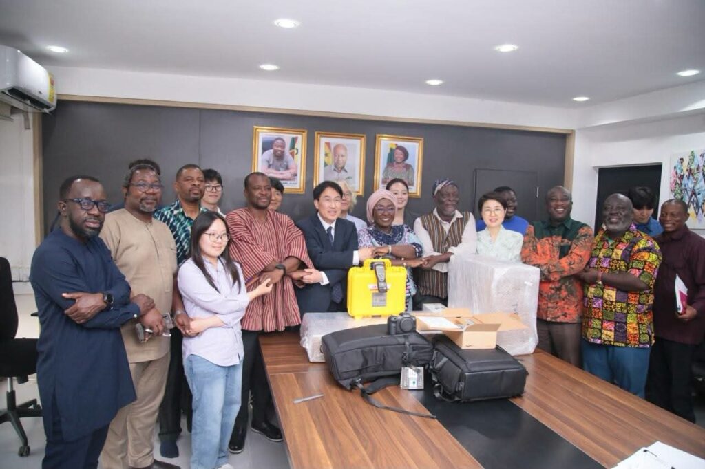 Project Change Button Tourism, Culture and Creative Arts Minister inaugurates Ghana-Korea ...