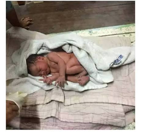 An abandoned baby